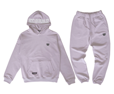 NY State of Mind French Terry Sweatsuit Purple