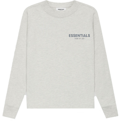 FEAR OF GOD ESSENTIALS Kids L/S Oatmeal