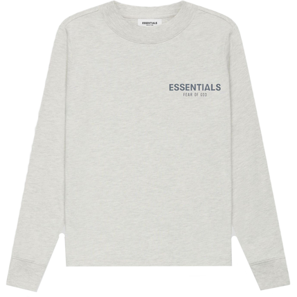 FEAR OF GOD ESSENTIALS Kids L/S Oatmeal