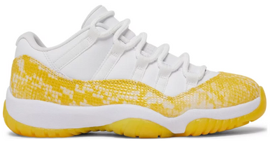 Jordan 11 Retro Low Yellow Snakeskin (W)