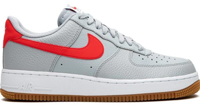 Air Force 1 Low Wolf Grey Red (GS)