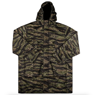 Supreme Hooded Facemask Parka Tigerstripe Camo