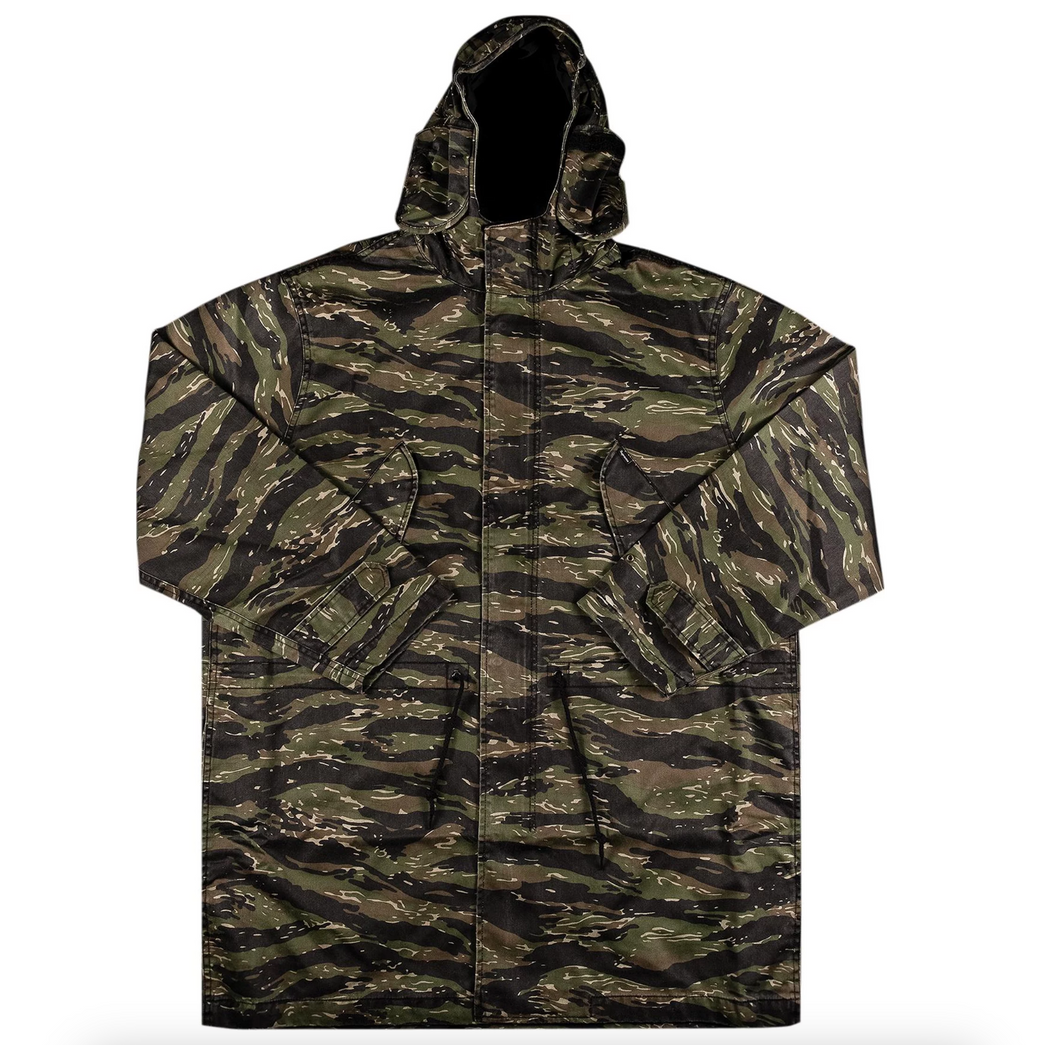 Supreme Hooded Facemask Parka Tigerstripe Camo