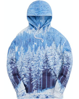 Kith Winter Forest Hoodie White