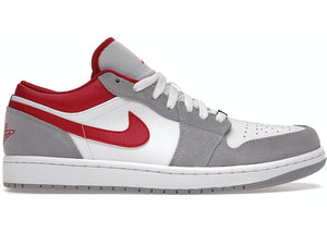 Jordan 1 Low SE Light Smoke Grey Gym Red