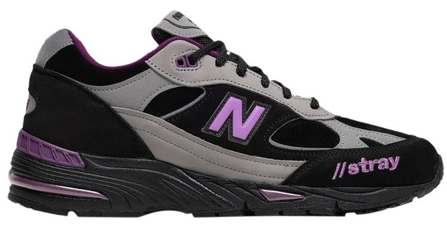 Stray Rats x 991 Made in England 'Black Purple'