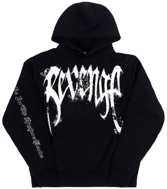 Revenge St. Michael Hoodie Black