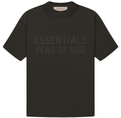 FEAR OF GOD ESSENTIALS Kids T-Shirt Off Black