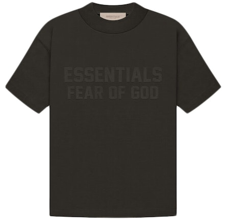 FEAR OF GOD ESSENTIALS Kids T-Shirt Off Black