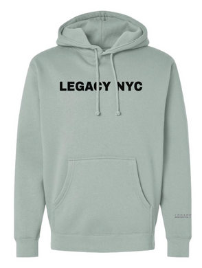 LEGACY NYC Silicone Premium Hoodie Dusty Sage