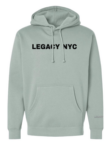 LEGACY NYC Silicone Premium Hoodie Dusty Sage