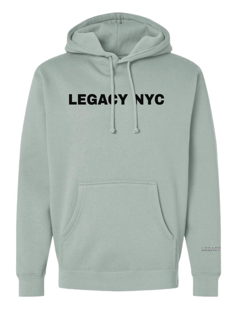 LEGACY NYC Silicone Premium Hoodie Dusty Sage