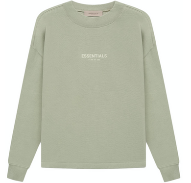 FEAR OF GOD ESSENTIALS Relaxed Crewneck Seafoam