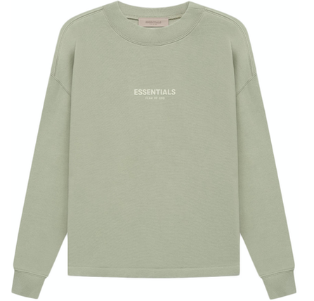 FEAR OF GOD ESSENTIALS Relaxed Crewneck Seafoam