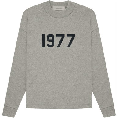 FEAR OF GOD ESSENTIALS 1977 L/S Dark Oatmeal