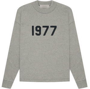 FEAR OF GOD ESSENTIALS 1977 L/S Dark Oatmeal