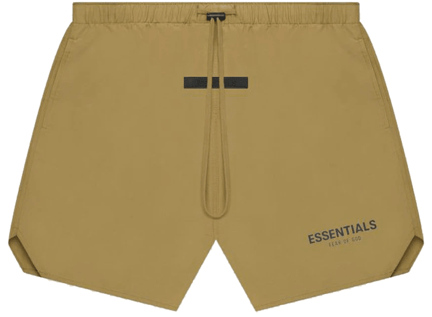 FEAR OF GOD ESSENTIALS Volley Short Amber