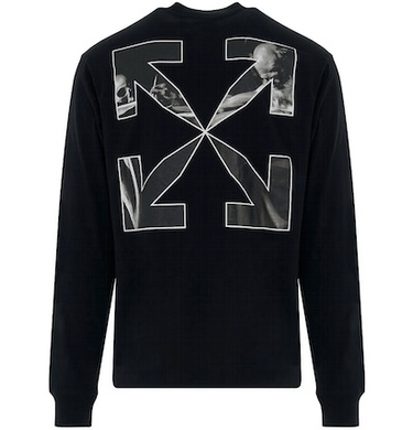 OFF-WHITE Caravaggio Arrow Skate L/S Black