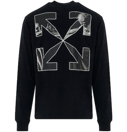 OFF-WHITE Caravaggio Arrow Skate L/S Black