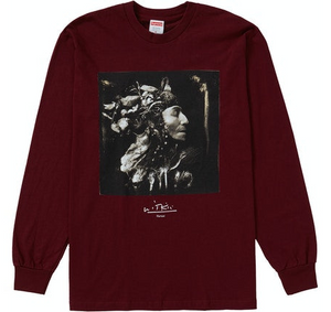 Supreme Joel-Peter Witkin Harvest L/S Burgundy