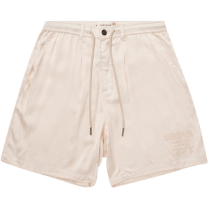 Honor The Gift Blanket Stitch Shorts Bone