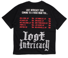 Load image into Gallery viewer, Lost Intricacy Tour T-Shirt Black
