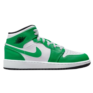 Jordan 1 Mid Lucky Green (GS)