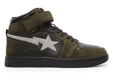 A Bathing Ape Block Sta Hi Dark Grey Light Grey