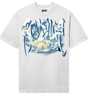 Revenge Angel Arch Logo T-Shirt White