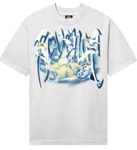 Revenge Angel Arch Logo T-Shirt White