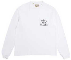 Gallery Dept. De La Galerie L/S Pocket White/Black