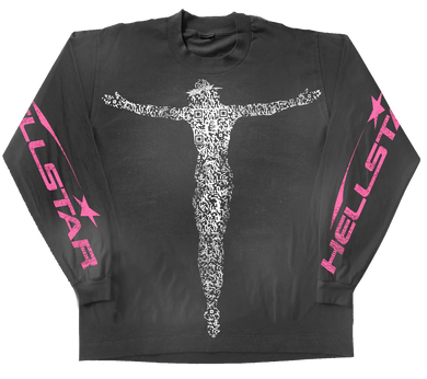 Hellstar Studios QR Christ L/S Washed Black