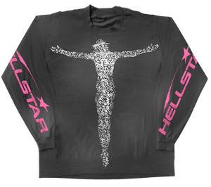 Hellstar Studios QR Christ L/S Washed Black