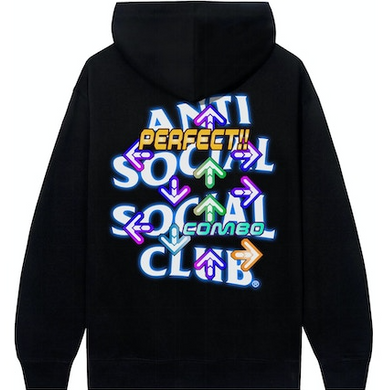 Anti Social Social Club Butterfly Hoodie Black