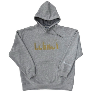 LEGACY NYC Skyline Hoodie v2 Grey/Gold