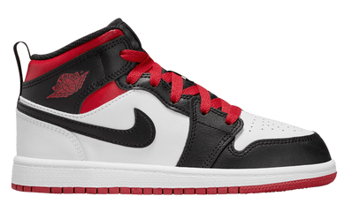 Jordan 1 Mid Gym Red Black Toe (PS)